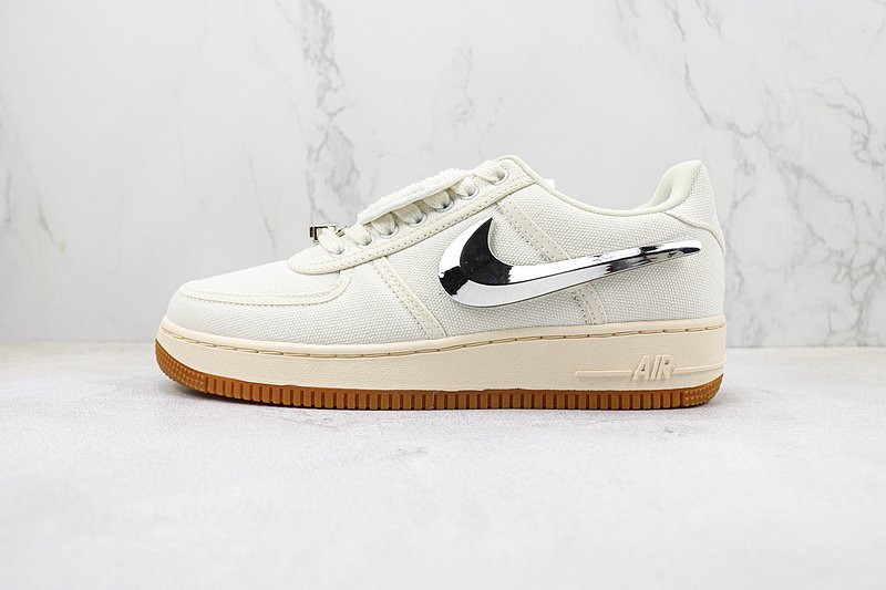 Travis Scott x Nike Air Force 1 Low "Silver Sail" фото № 2