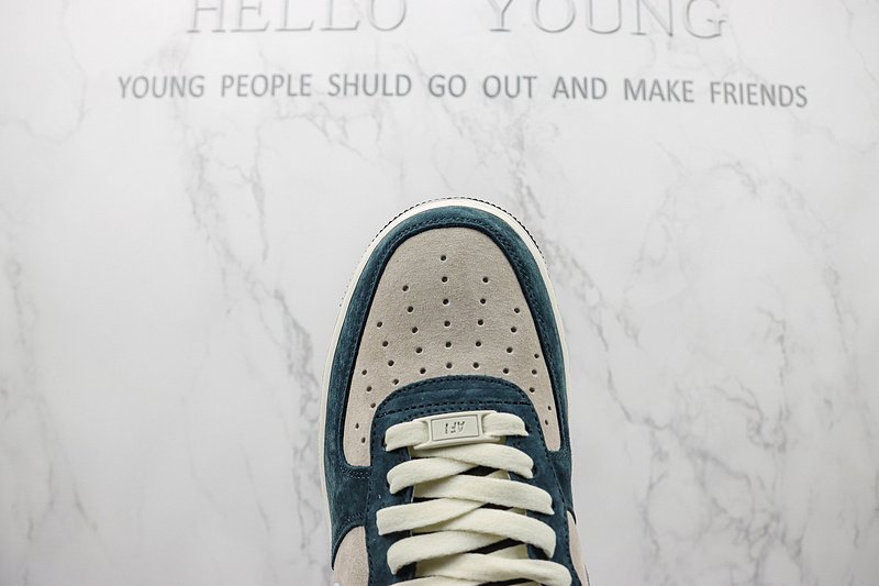 Nike Air Force 1 Low "Peacock Blue/Rice White" фото № 4