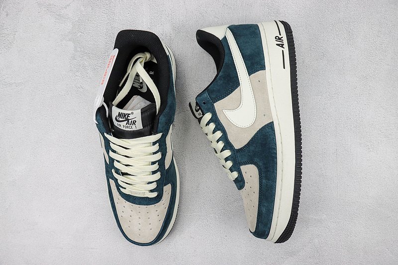 Nike Air Force 1 Low "Peacock Blue/Rice White" фото № 6