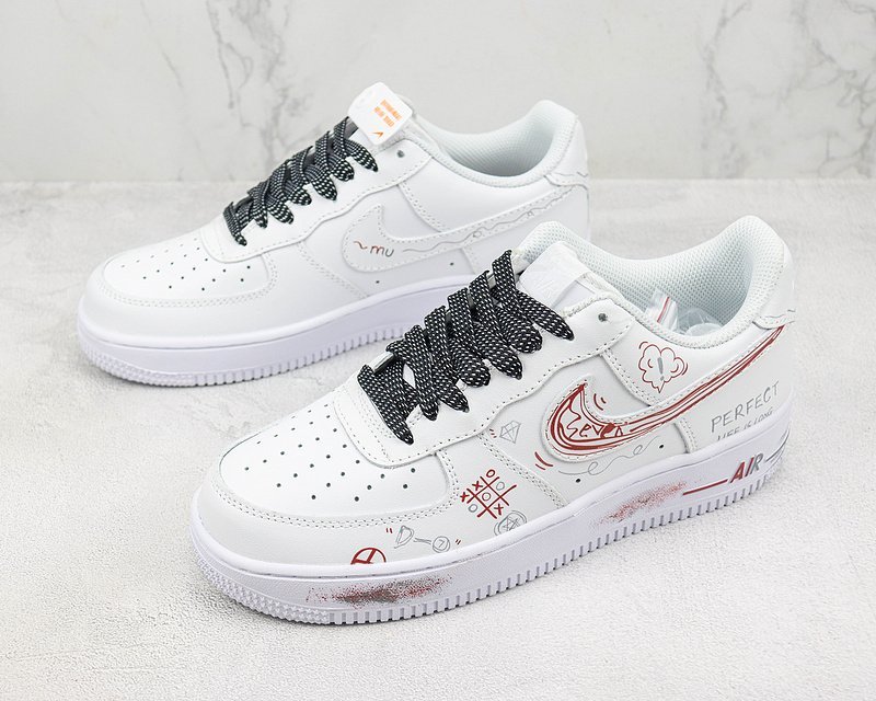 Nike Air Force 1 Low "Script Swoosh" фото № 5