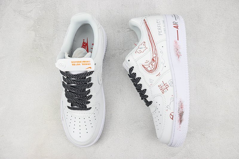 Nike Air Force 1 Low "Script Swoosh" фото № 6