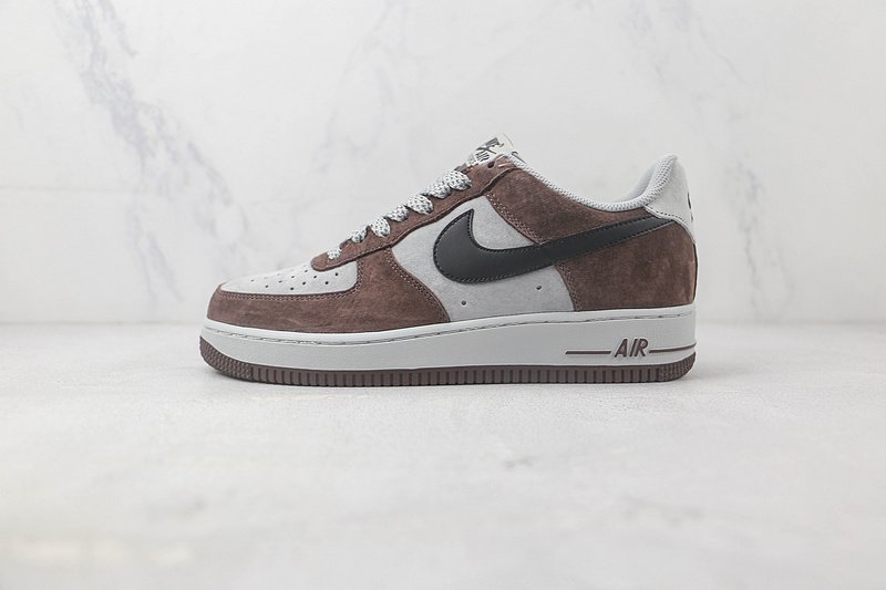 Akira x Nike Air Force 1 Low "Mocha Black/Grey" фото № 2