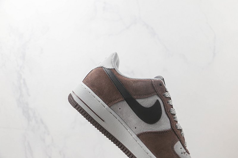 Akira x Nike Air Force 1 Low "Mocha Black/Grey" фото № 3