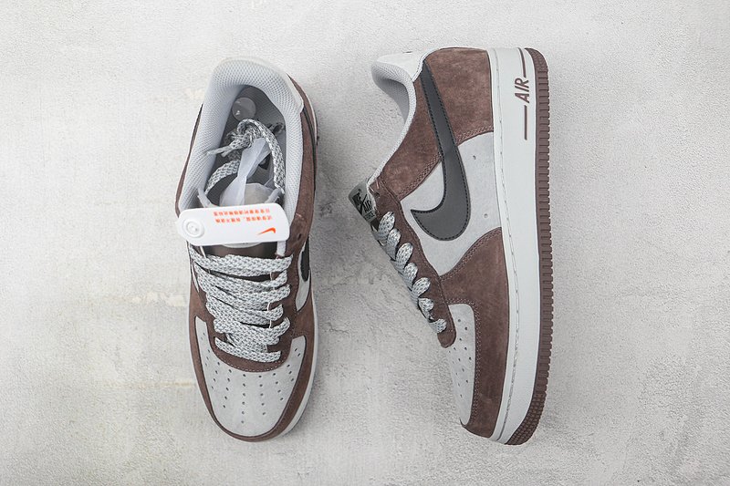 Akira x Nike Air Force 1 Low "Mocha Black/Grey" фото № 7
