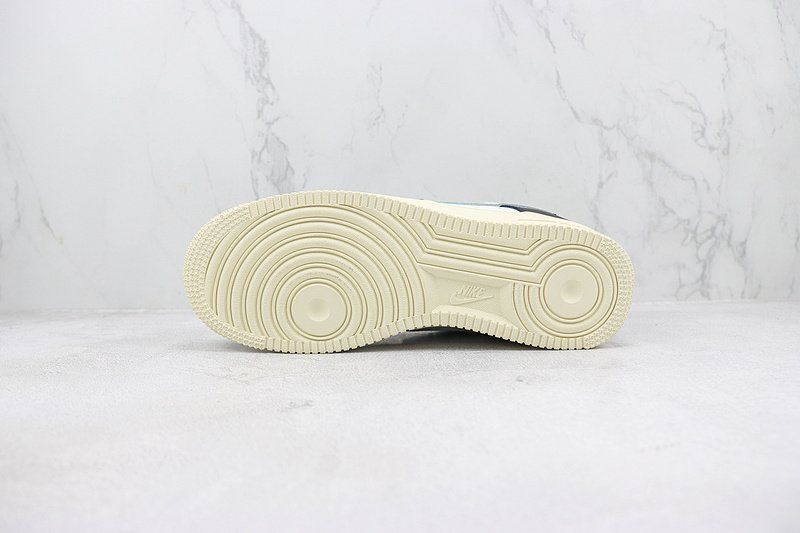 Nike Air Force 1 Low "White/Black/Coventry Grey" фото № 5