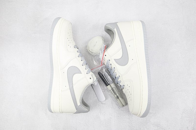 Nike Air Force 1 07 Low Su19 "Light Grey/White" фото № 4