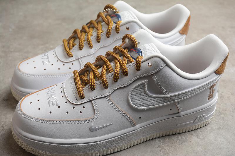 Nike Air Force 1 "Golden Zip" фото № 3