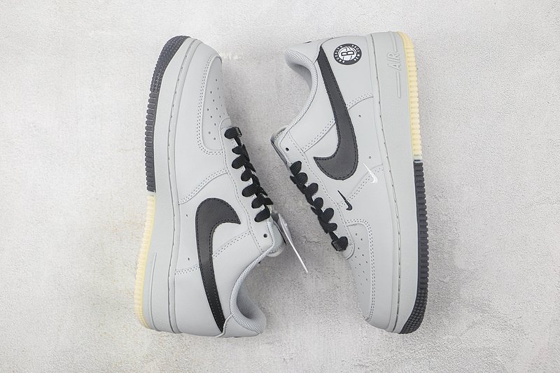 Nike Air Force 1 Low "Broklyn New York/White/Grey/White" фото № 5