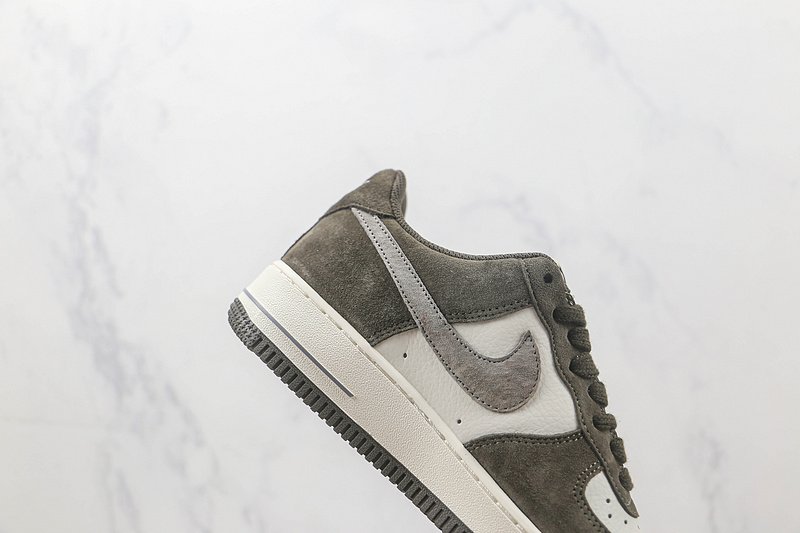 Nike Air Force 1 Low 07 "Grey/Brown" фото № 3