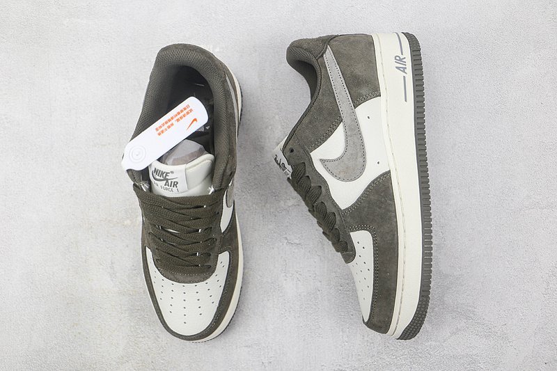 Nike Air Force 1 Low 07 "Grey/Brown" фото № 7