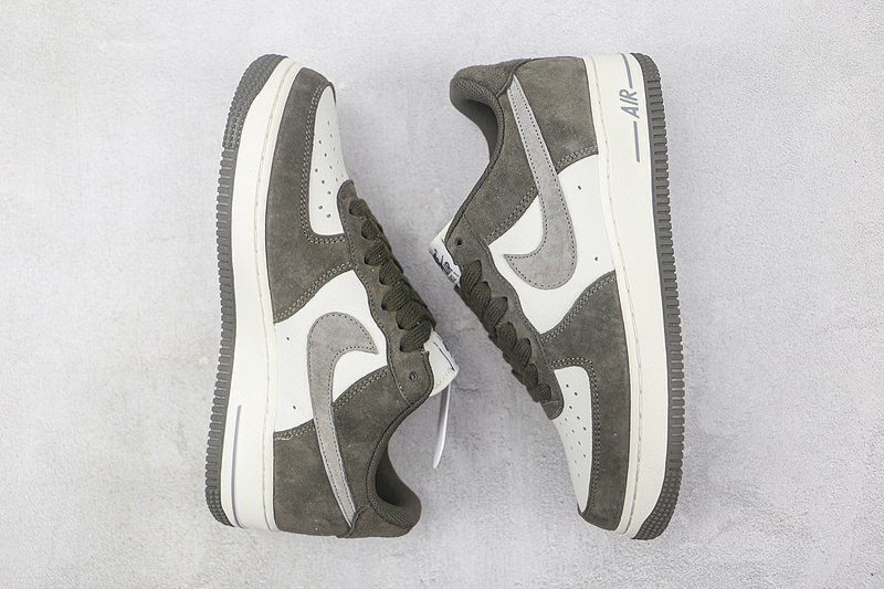 Nike Air Force 1 Low 07 "Grey/Brown" фото № 6