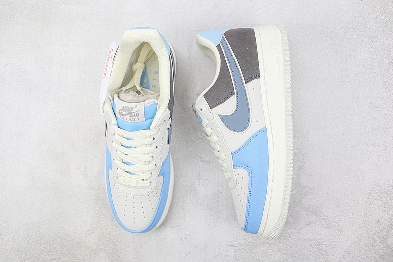 Nike Air Force 1 07 Low "Blue/Grey/Brown" фото № 7