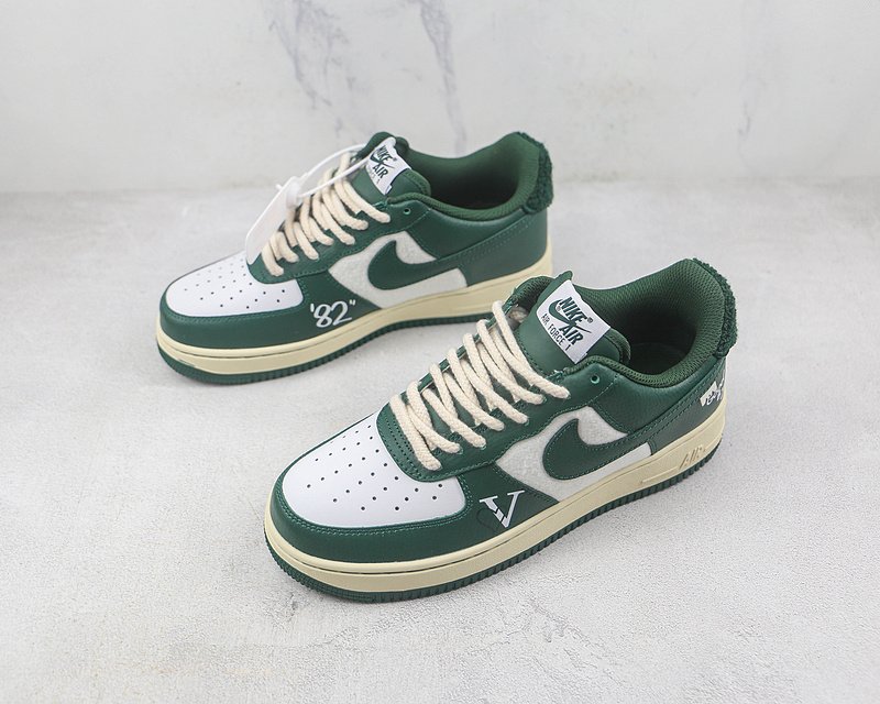 Nike Air Force 1 Low "Good Bye/Dark Green/White" фото № 5