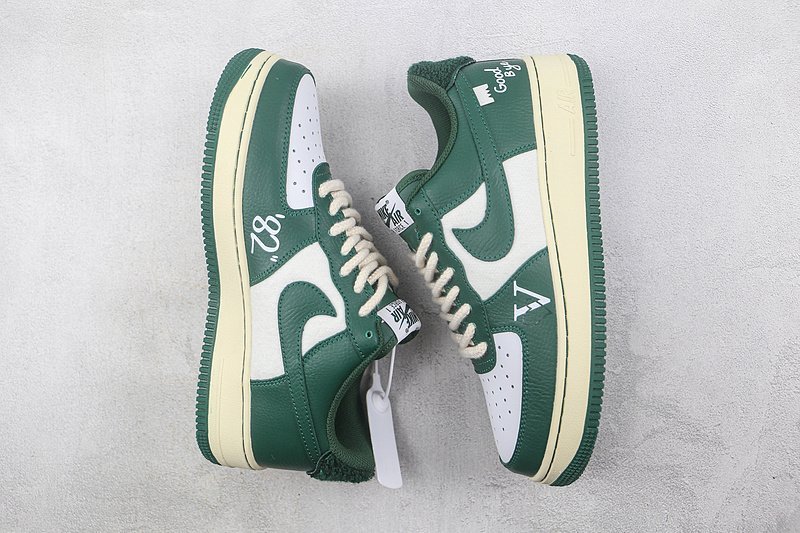 Nike Air Force 1 Low "Good Bye/Dark Green/White" фото № 6