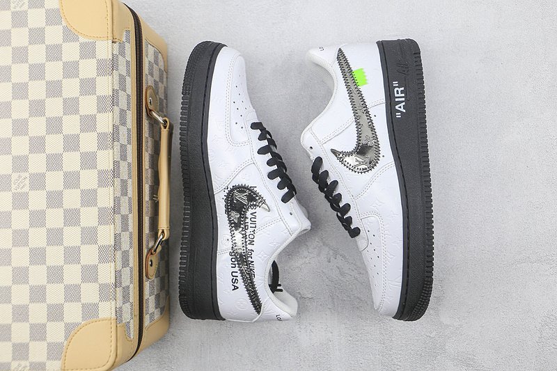 Louis Vuitton x Nike Air Force 1 Low "White" фото № 6