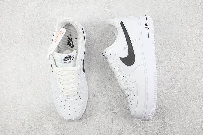 Nike Air Force 1 Low "White/Black Swoosh" фото № 6