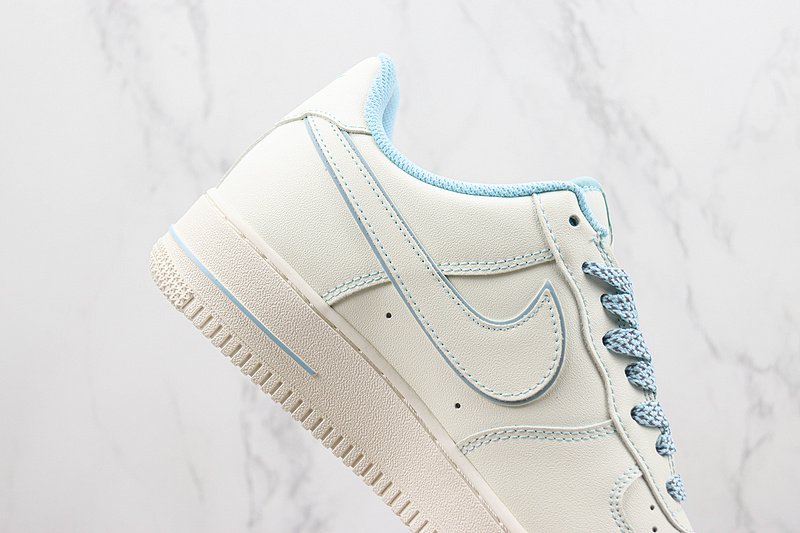 Nike Air Force 1 Low "Blue/Rice White" фото № 3