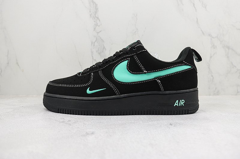 Tiffany & Co. x Nike Air Force 1 Low "Black/Tiffany Blue/Swoosh" фото № 2