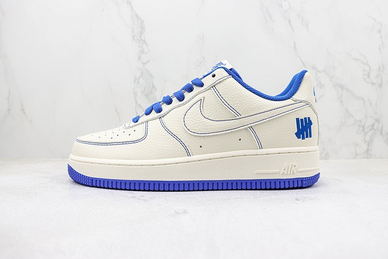Undefeated x Nike Air Force 1 Low "White Vine/Blue" фото № 2