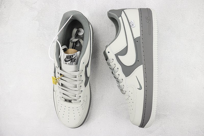 Nike Air Force 1 Low "Dark Grey/Metallic Gold" фото № 7