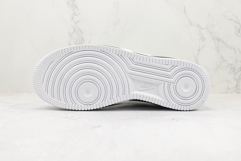 Nike Air Force 1 Low "Paisley/White/Black" фото № 8