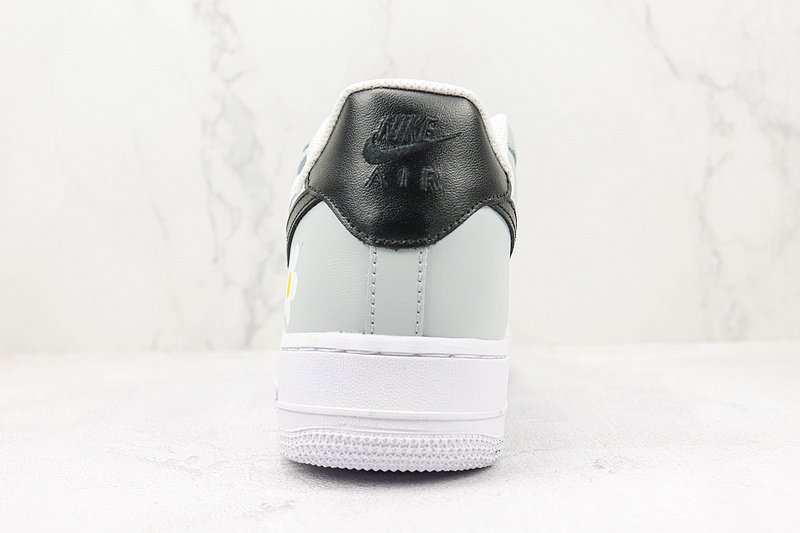 Nike Air Force 1 Low "Love and Flowers White/Grey/Black" фото № 9
