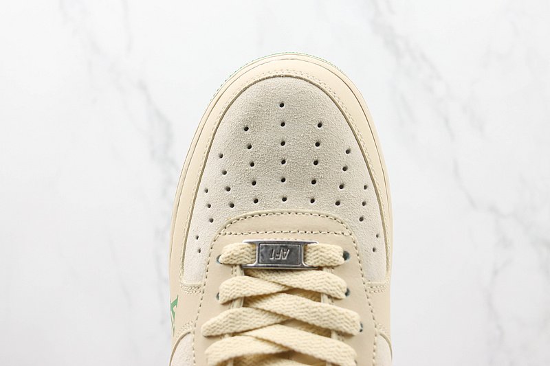 Louis Vuitton x Nike Air Force 1 Low "Beige/White/Leaf Green" фото № 4