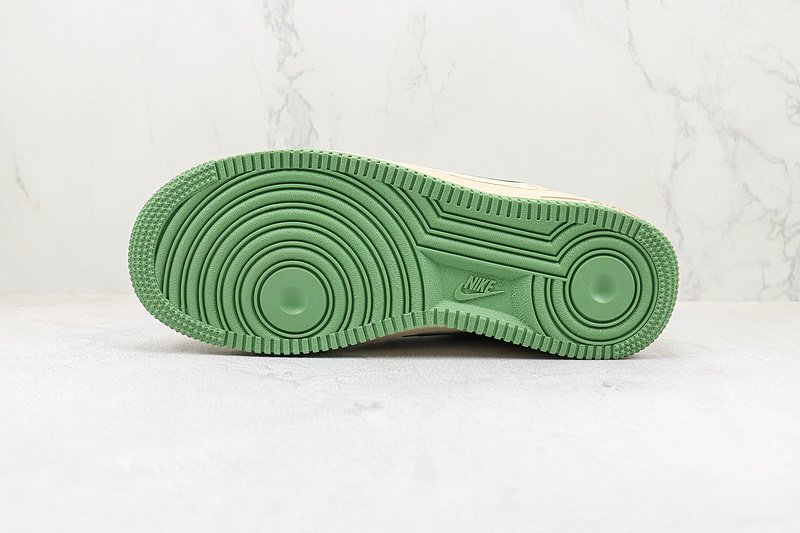 Louis Vuitton x Nike Air Force 1 Low "Beige/White/Leaf Green" фото № 8