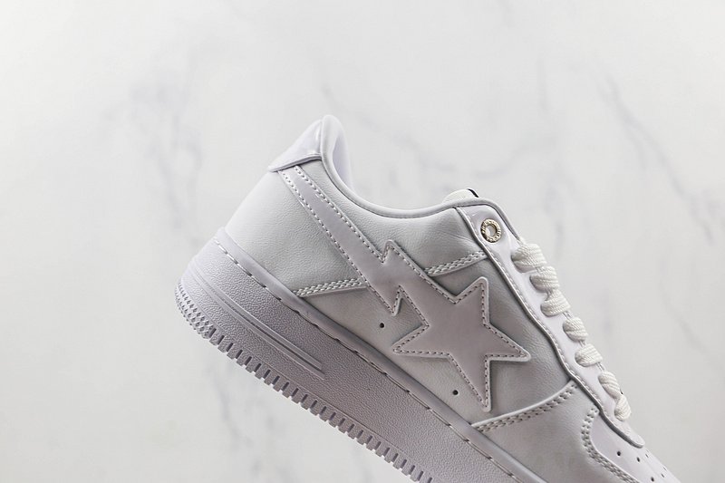 A Bathing Ape x Nike Air Force 1 Low "Triple White Sta" фото № 3