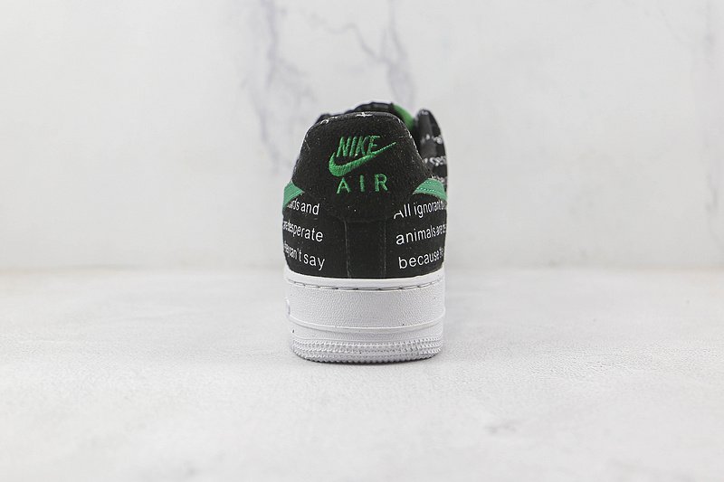 Nike Air Force 1 Low "Ignorant Green Malachite/Black" фото № 9