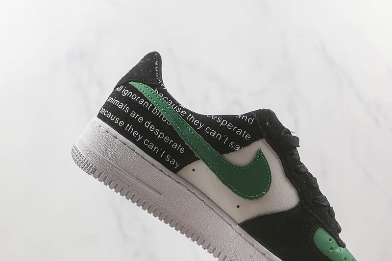 Nike Air Force 1 Low "Ignorant Green Malachite/Black" фото № 3