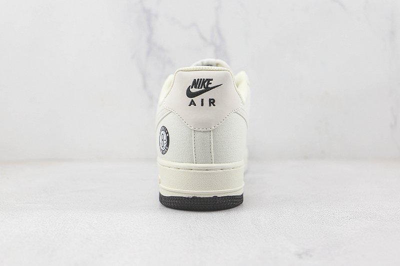 Nike Air Force 1 Low "Broklyn Rice White/Black" фото № 9