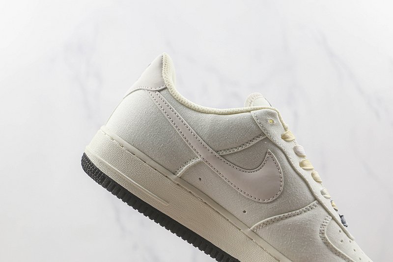 Nike Air Force 1 Low "Broklyn Rice White/Black" фото № 3