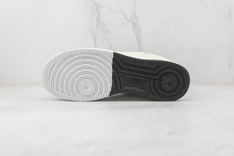 Nike Air Force 1 Low "Broklyn Rice White/Black" фото № 8