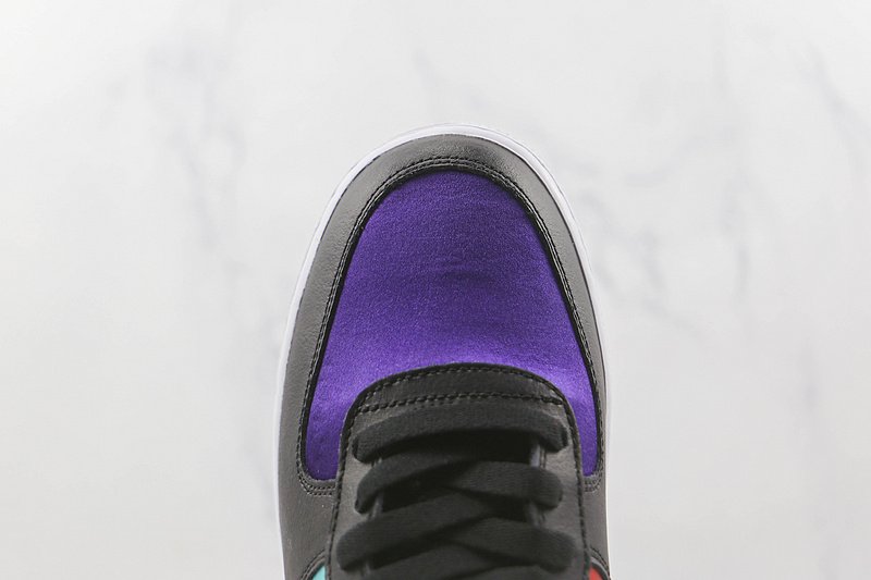 Nike Air Force 1 Low "Black/Red/Washed Teal" фото № 4