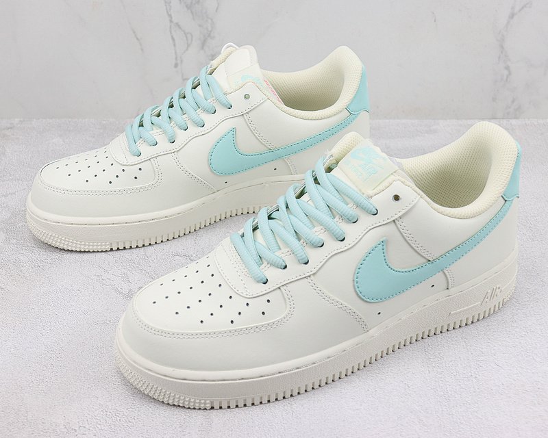 Nike Air Force 1 Low "Rice White/Lake Blue" фото № 5