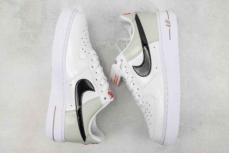 Nike Air Force 1 Low "Patent/Grey" фото № 6