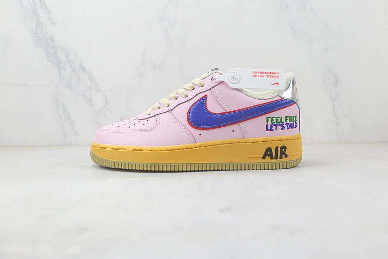 Nike Air Force 1 Low "Feel Free Let’s Talk" фото № 2