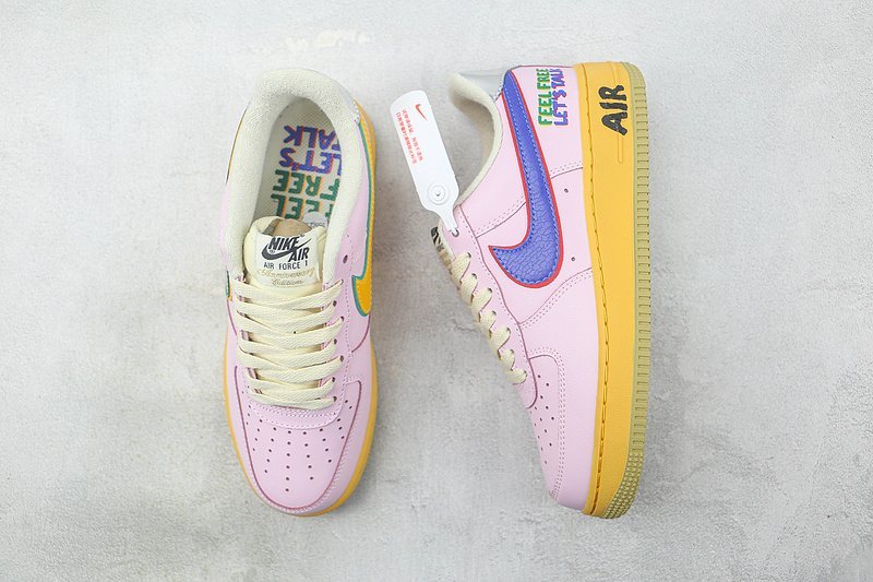 Nike Air Force 1 Low "Feel Free Let’s Talk" фото № 7