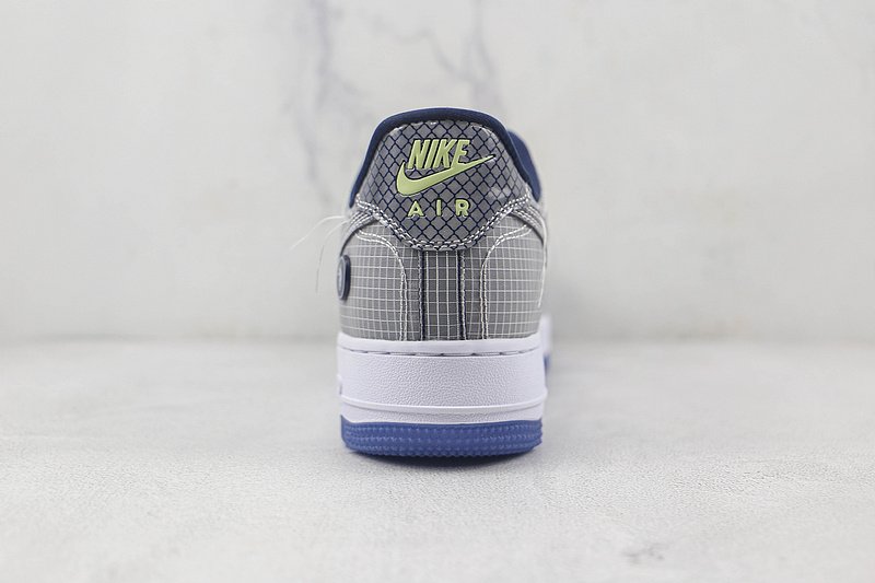 Union x Nike Air Force 1 07 Low "Grey/White/Green" фото № 9