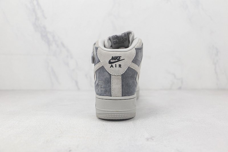 Reigning Champ x Nike Air Force 1 Mid "Grey/Dark Grey" фото № 9