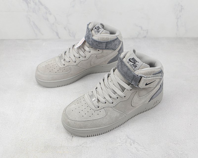 Reigning Champ x Nike Air Force 1 Mid "Grey/Dark Grey" фото № 5