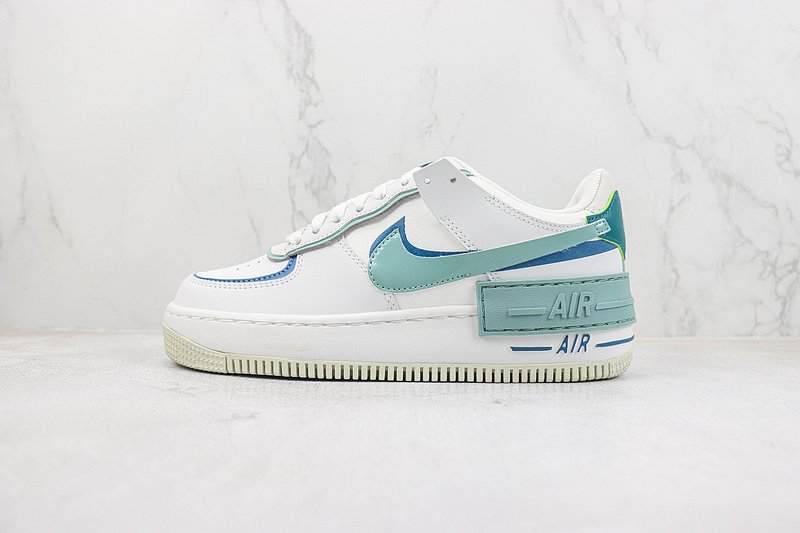 Nike Air Force 1 Shadow "White/Blue Whisper" фото № 2