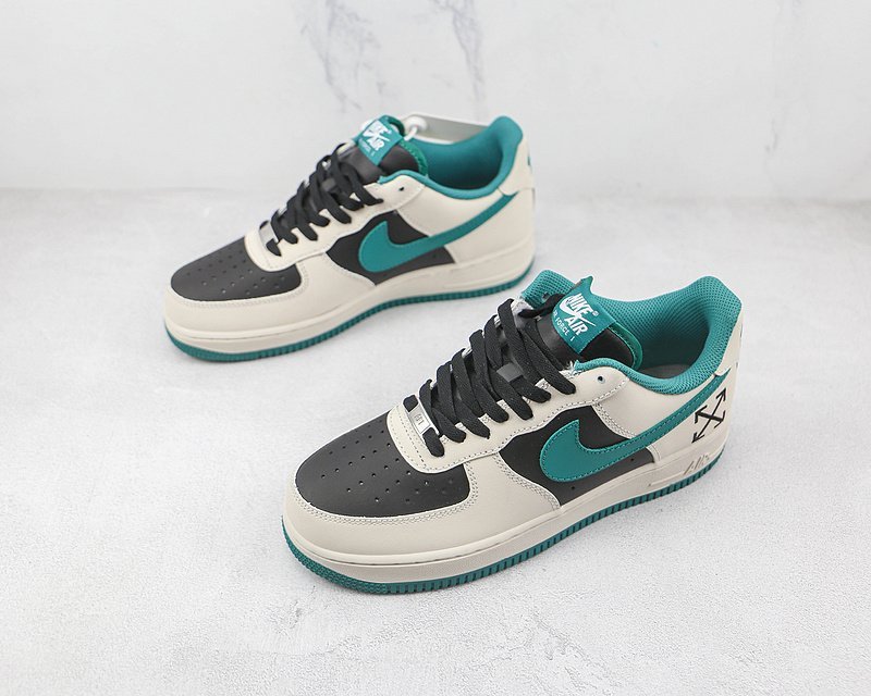 Nike Air Force 1 07 Low "Rice White/Green" фото № 5