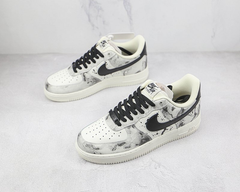 Nike Air Force 1 07 Low "Beige/Black" фото № 5