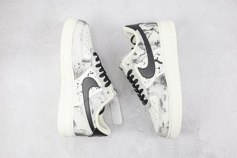 Nike Air Force 1 07 Low "Beige/Black" фото № 6