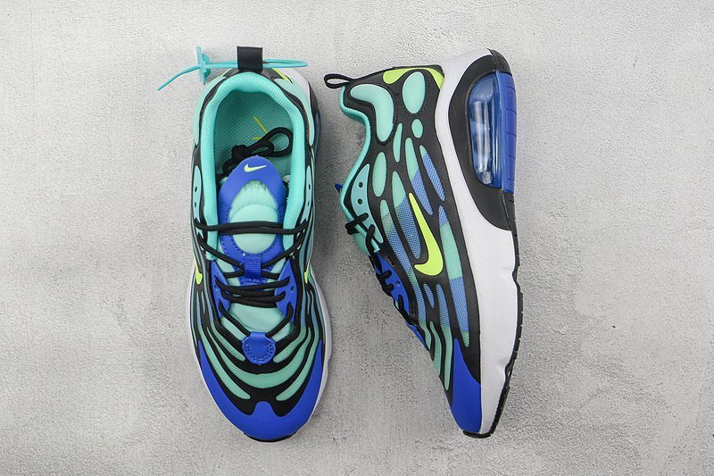 Nike Air Max 200 "Black/Bluе/Green" фото № 6