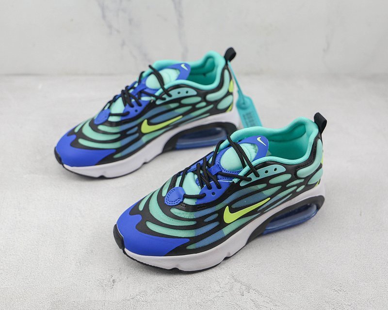 Nike Air Max 200 "Black/Bluе/Green" фото № 7