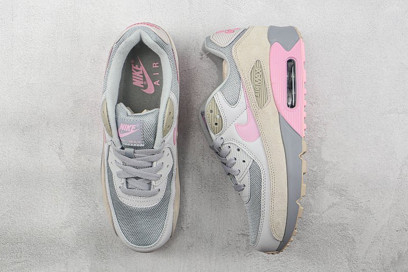 Nike Air Max 90 "Grey/Pink" фото № 6