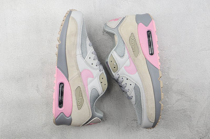 Nike Air Max 90 "Grey/Pink" фото № 7